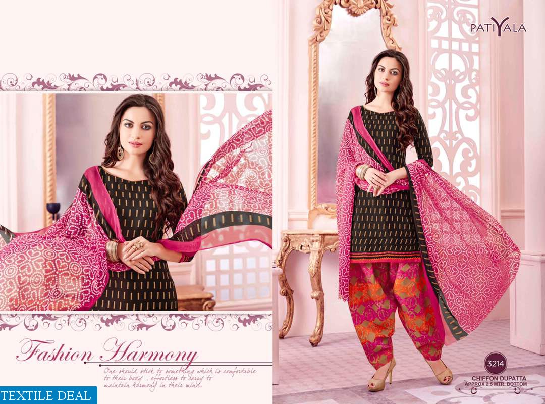 Anmol preyanshi patiyala vol-10 Wholesale Printed Dress material